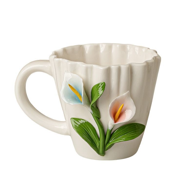 Valley Tea And Coffee - Cangkir Kopi Keramik Lily of The