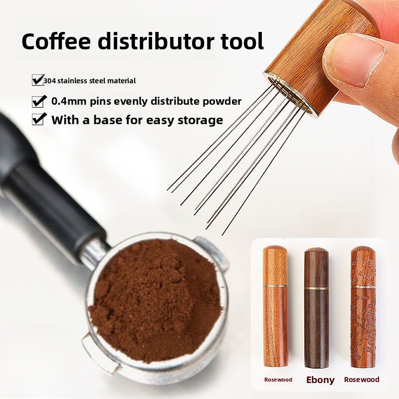 Coffee Tamper Leveler - Alat Pengaduk Bubuk Kopi Stainless Steel,