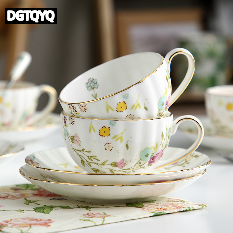 Tea And Coffee Kettle - 2Pcs Set Cangkir Kopi Keramik Vintage