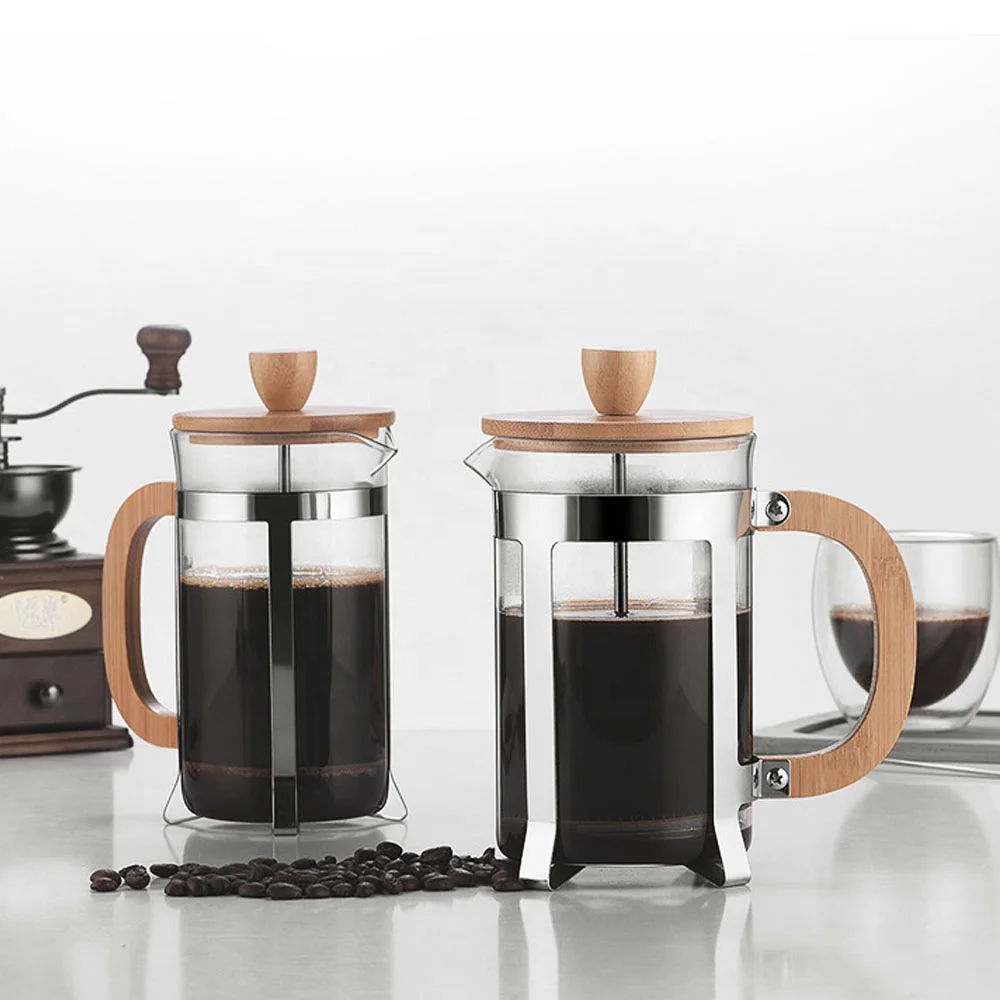 Coffee Tea Press - 350/600ml Panci Tekan Stainless Steel Food