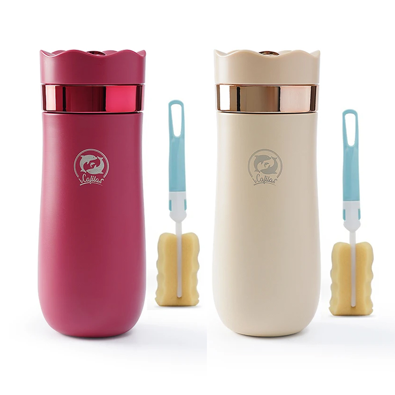 Coffee Tea Press - Pembuat teh kopi tekan Perancis 320ML,
