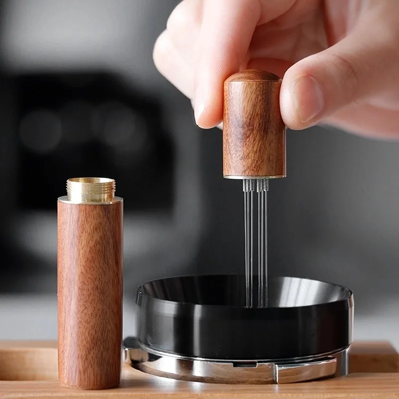 Coffee Tamper Leveler - Distributor Pengaduk Bubuk Espresso Tamper Bubuk