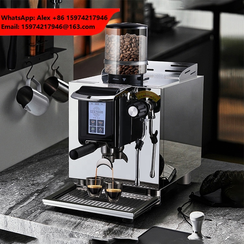 Coffee Tea Espresso Machines - Mesin Espresso Semi-otomatis Italia dengan Penggiling