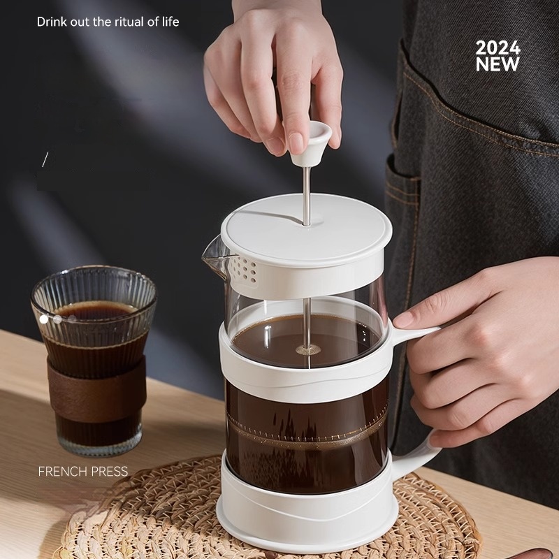 Coffee Tea Press - GIANXI pembuat kopi tekan tangan multifungsi,