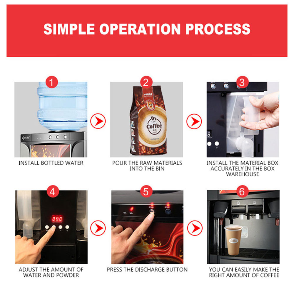 Coffee Tea Espresso Machines - Mesin Minuman Otomatis Komersial Pembuat Kopi