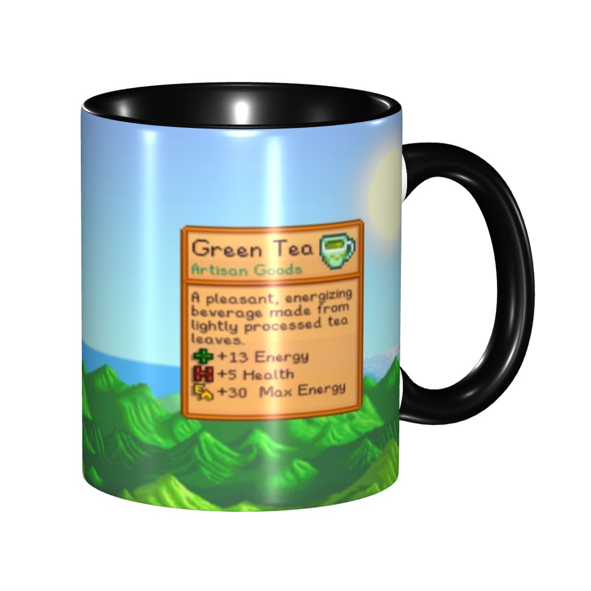 Valley Tea And Coffee - Mug Teh Hijau Stardew Valley Kustom