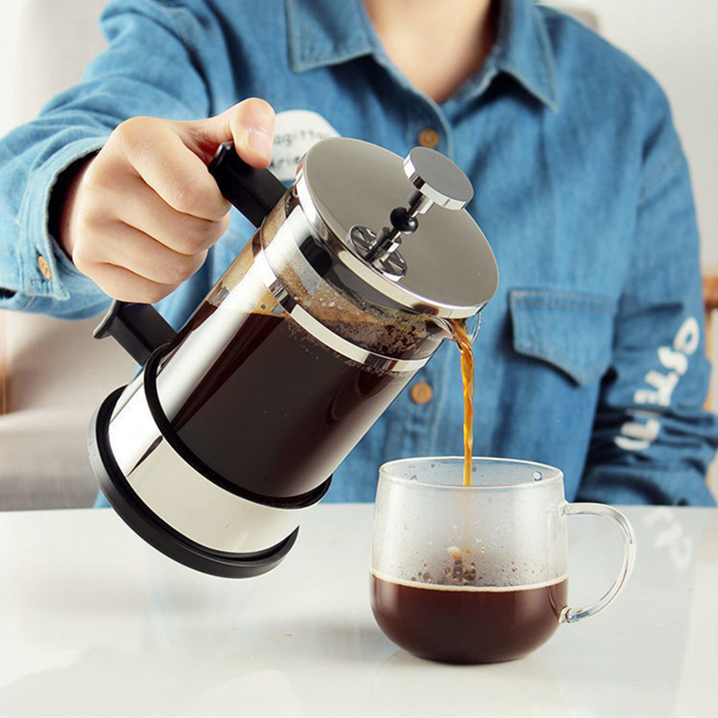 Coffee Tea Press - Panci Kopi French Press dengan Filter