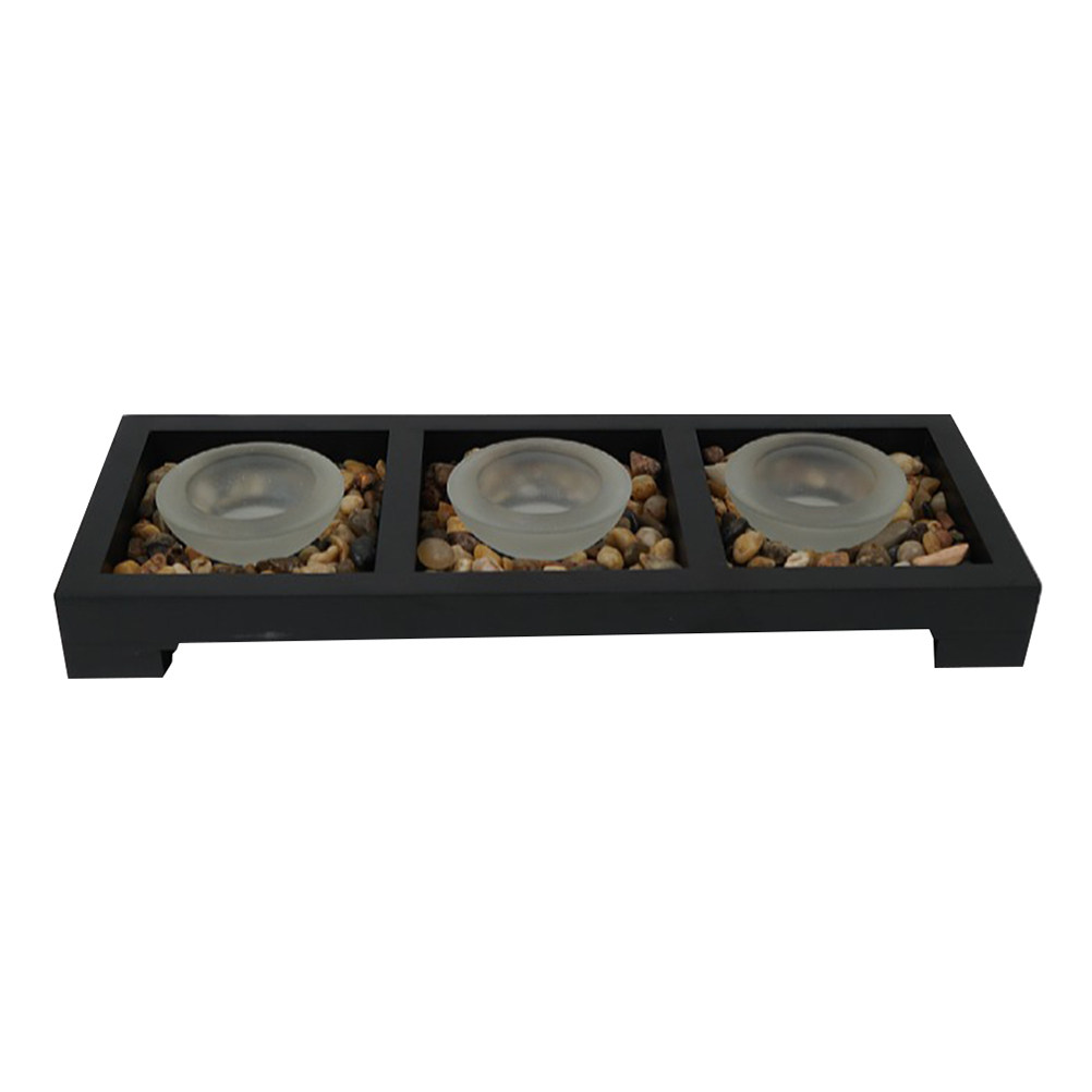 1 Set Tempat Lilin Kaca dengan - Coffee Tea Holders ulasan dan harga