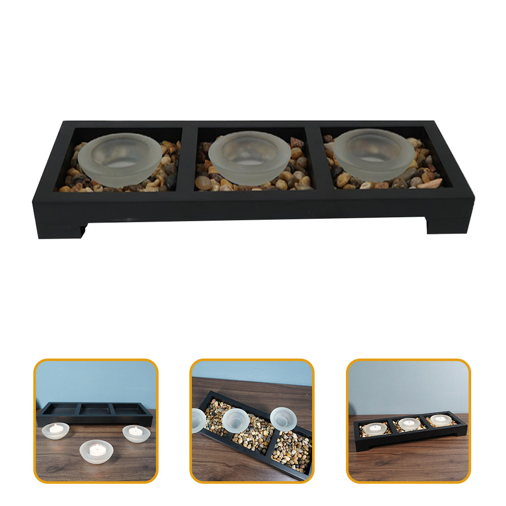 1 Set Tempat Lilin Kaca dengan - Coffee Tea Holders ulasan dan harga