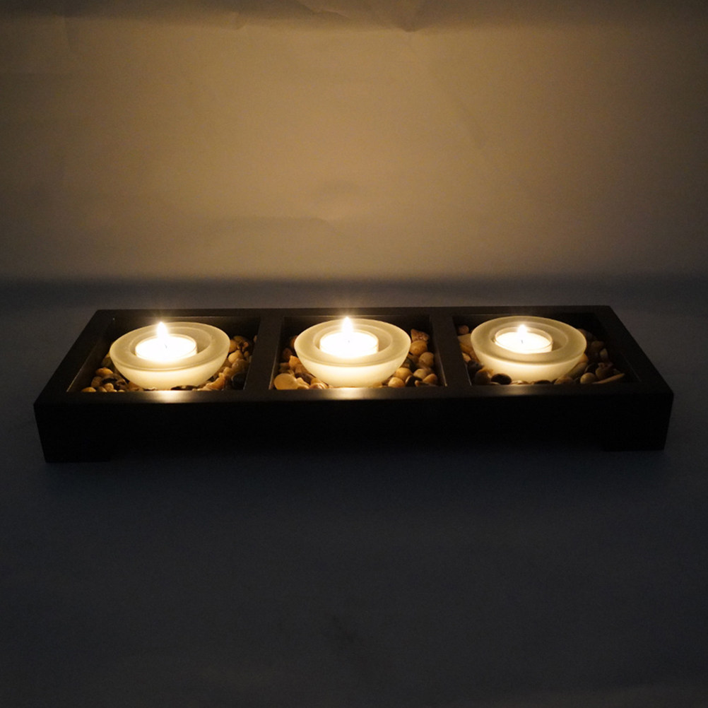 1 Set Tempat Lilin Kaca dengan - Coffee Tea Holders ulasan dan harga