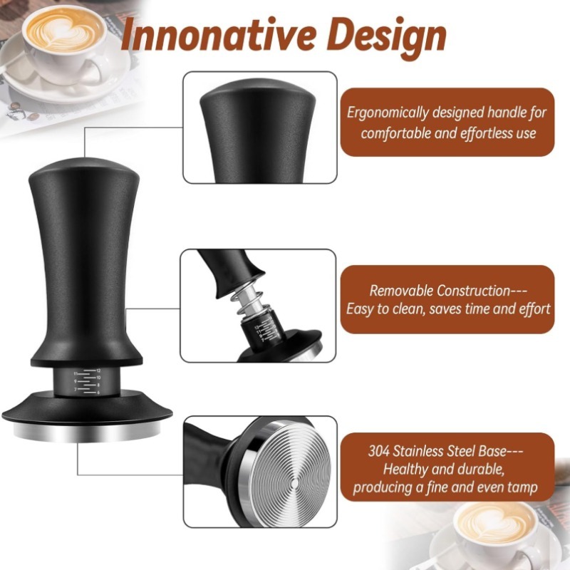 51/ 53/58mm Alat Penekan Kopi  - Coffee Tamper Leveler ulasan dan harga