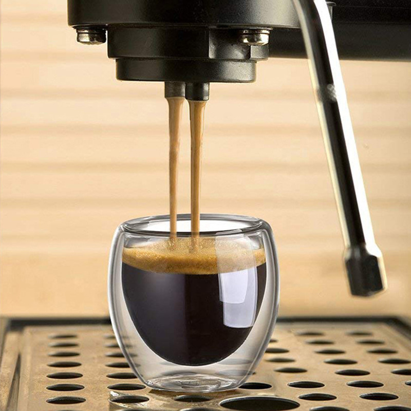Cangkir kopi kaca berdinding g - Tea And Coffee Kettle ulasan dan harga