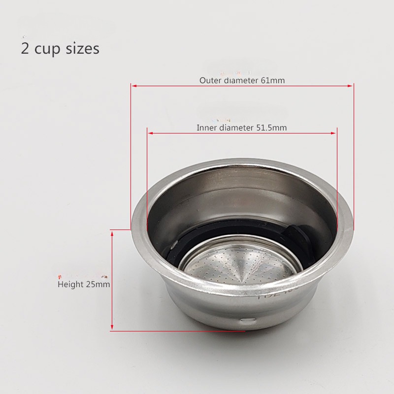 Filter Berpori Bertekanan 51Mm - Coffee Tea Press ulasan dan harga