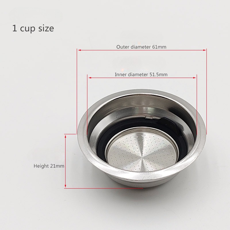 Filter Berpori Bertekanan 51Mm - Coffee Tea Press ulasan dan harga