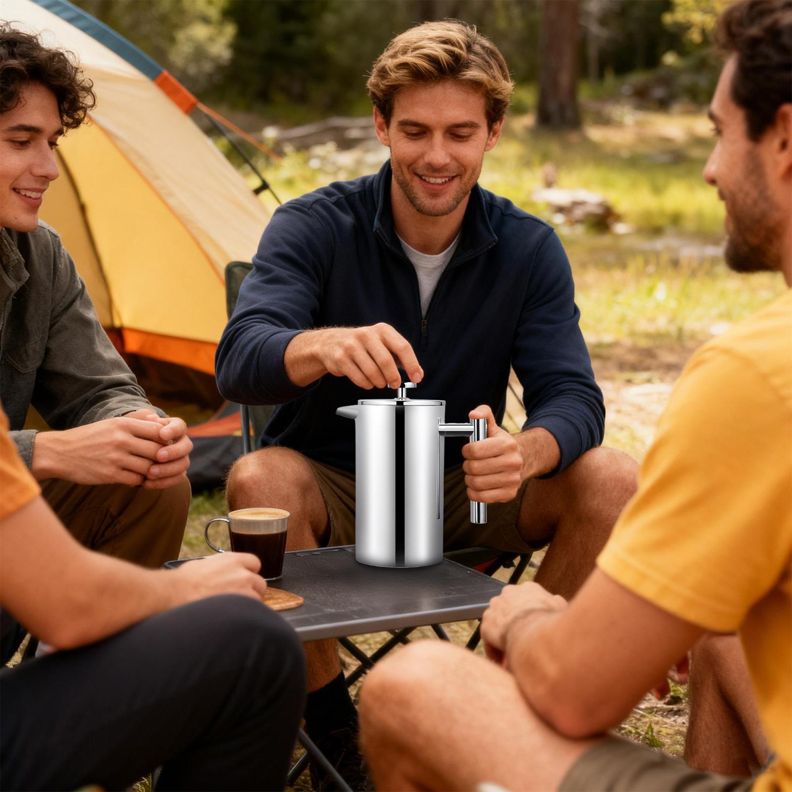 Pembuat Kopi Tekan Pot Peganga - Coffee Tea Pots ulasan dan harga