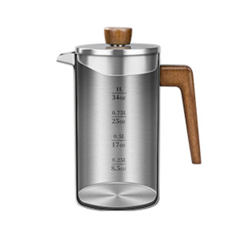 JUSTINLAU 1000ml Panci French  - Coffee Tea Press ulasan dan harga