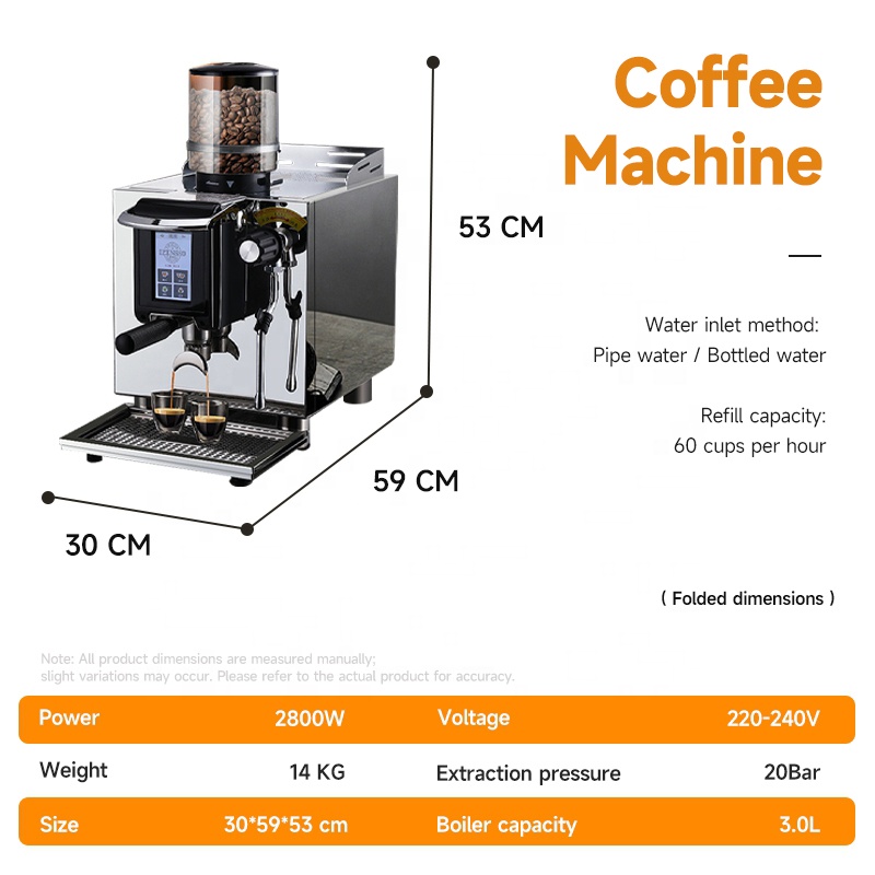 Mesin Espresso Semi-otomatis I - Coffee Tea Espresso Machines ulasan dan harga