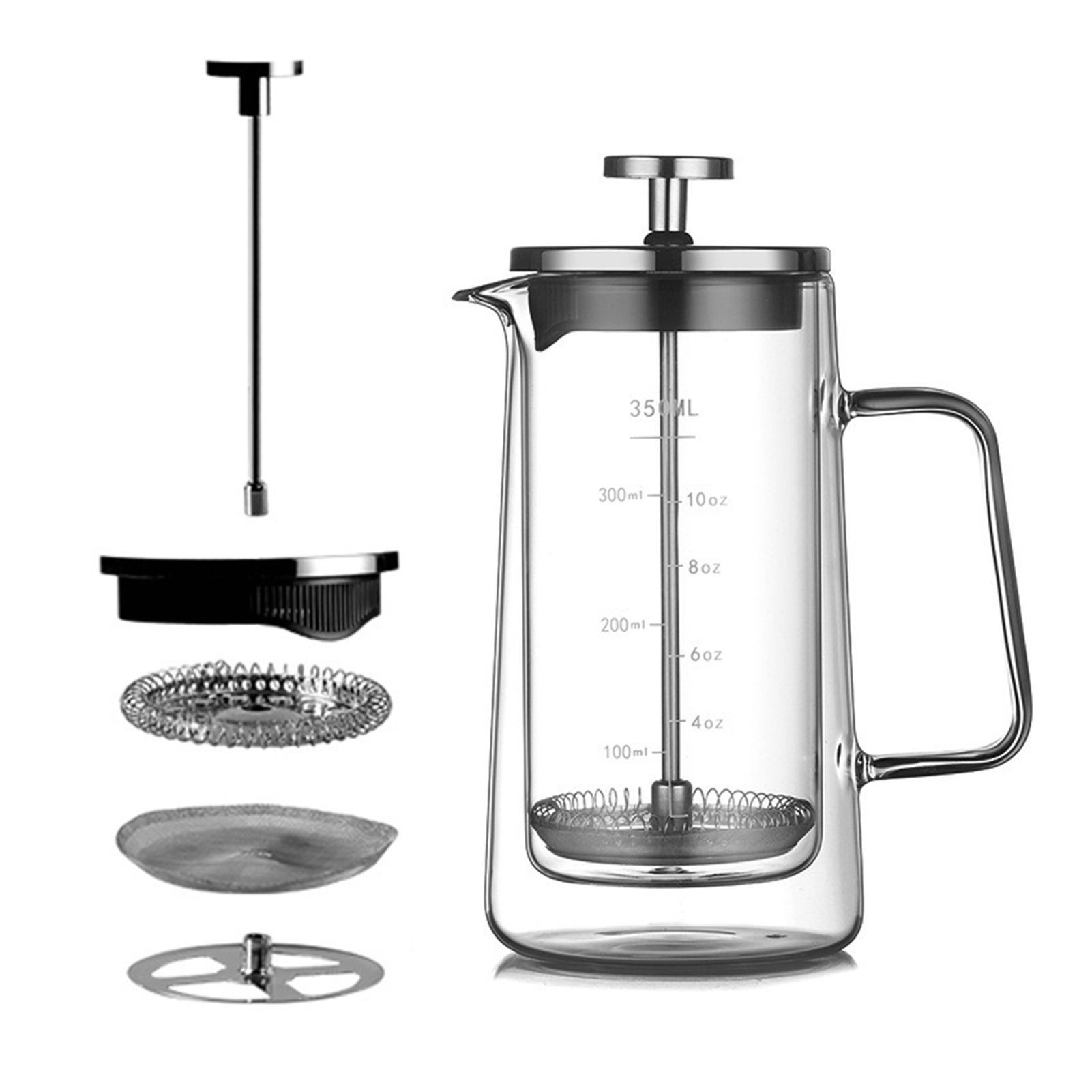Teko French Press Dua Lapis da - Coffee Tea Press ulasan dan harga