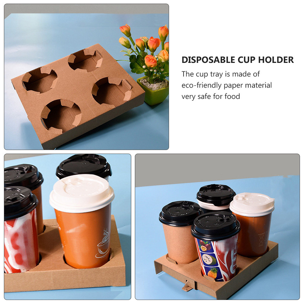 10 Buah Baki Pembawa Minuman K - Coffee Tea Holders ulasan dan harga
