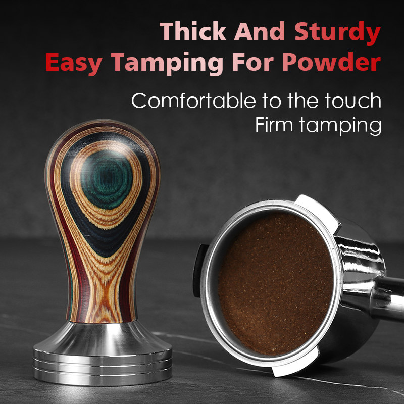 CAFFEPRO Coffee Tamper 51mm 53 - Coffee Tamper Leveler ulasan dan harga