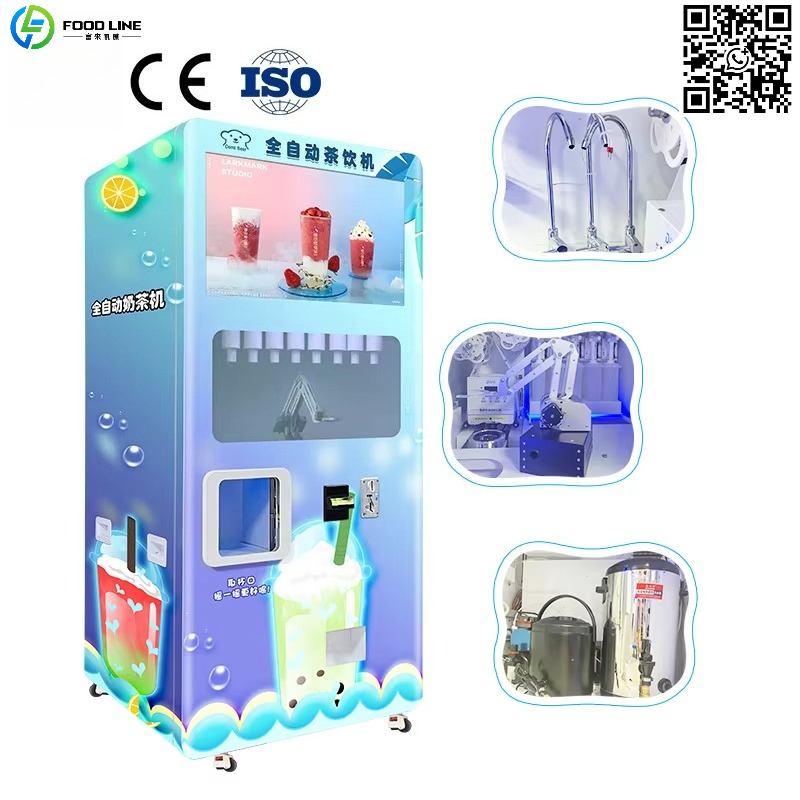 Mesin Penjual Otomatis Bubble  - Coffee Tea Vending Machine Price ulasan dan harga