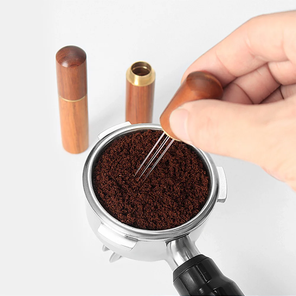 Alat Pengaduk Bubuk Kopi Stain - Coffee Tamper Leveler ulasan dan harga
