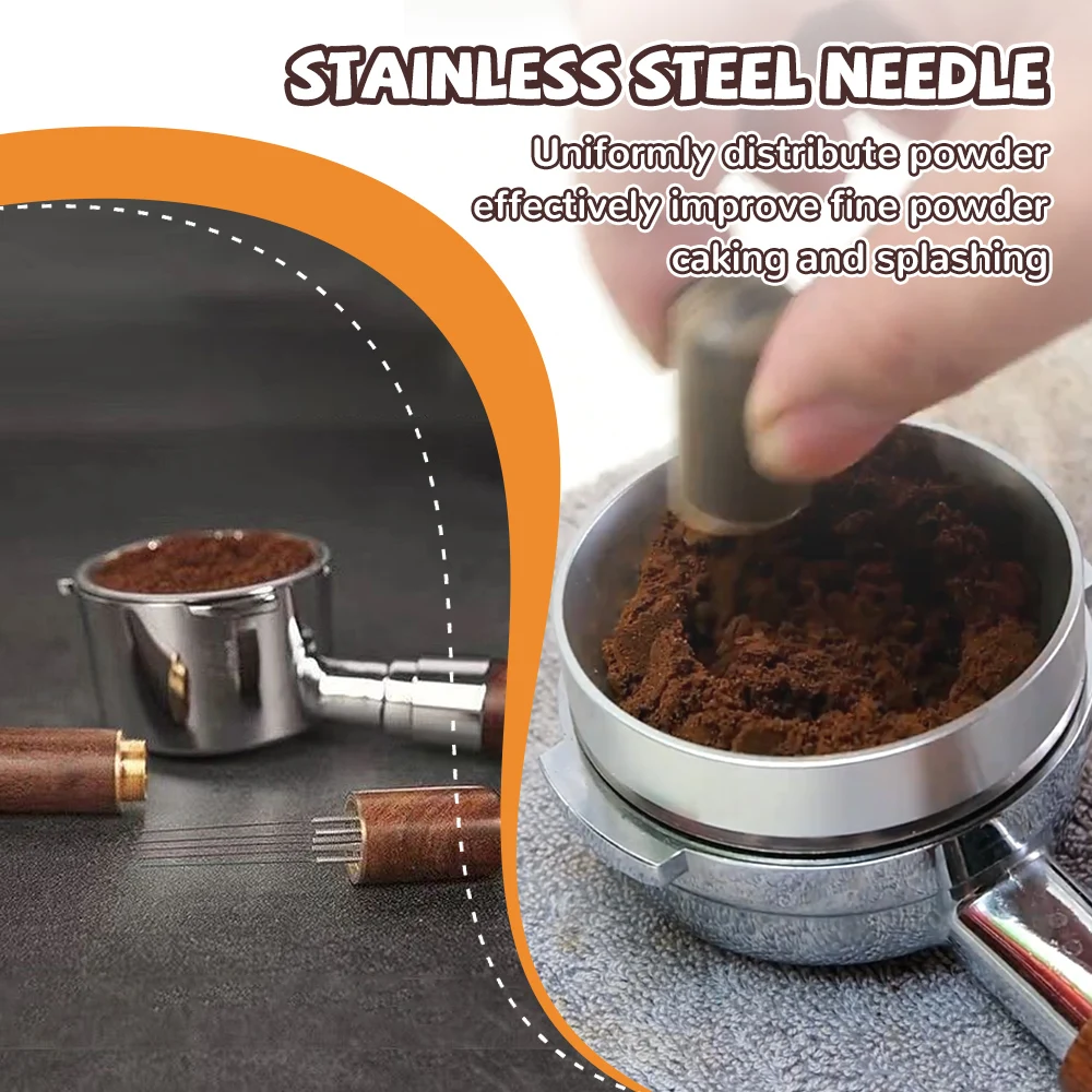 Alat Pengaduk Bubuk Kopi Stain - Coffee Tamper Leveler ulasan dan harga